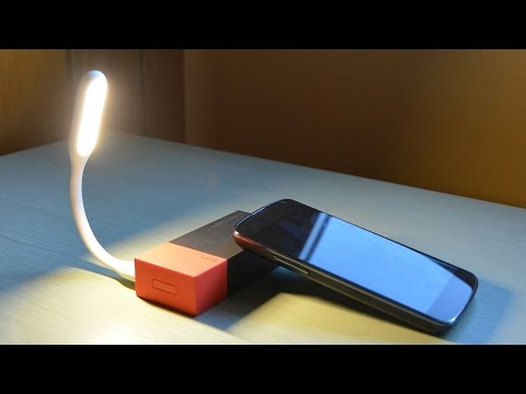 how to light led with usb