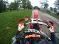 ridin on the pitbike (wheelies on the xr 70)