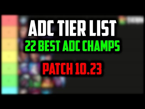 Best ADCs for Carrying RANKED SOLO QUEUE | ADC Tier List 10.23 Pre-Season 11