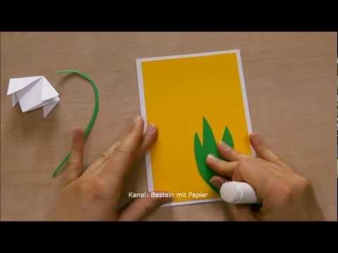 basteln - Osterbasteln: Eine Anleitung zum Basteln von Osterkarten, dafür benötigt man lediglich Papier in verschiedenen Farben und einen Klebestift. Viel Spaß beim Os...