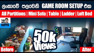 Sri lankas first GAME ROOM SETUP  Including Partit