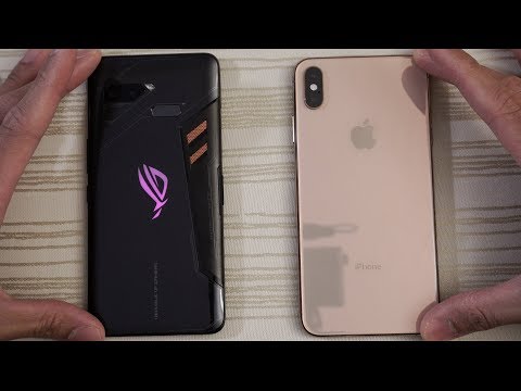 Asus ROG Phone vs iPhone XS Max - Speed Test! What Will Happen?!