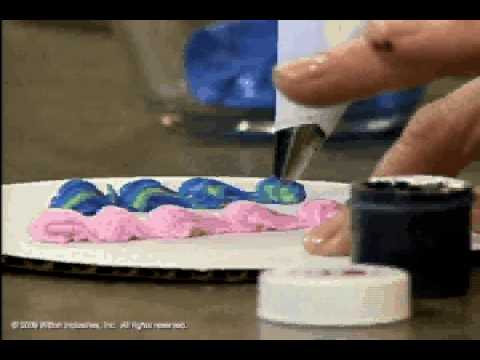how to dye icing