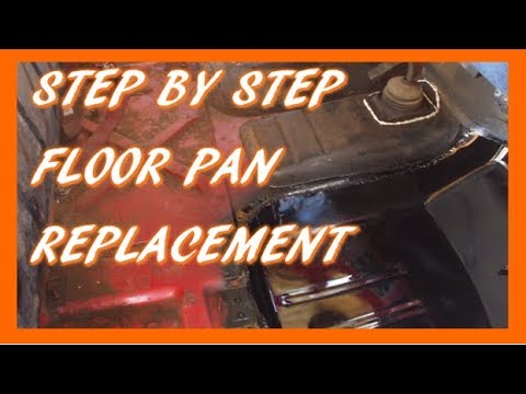 how to patch floor pans