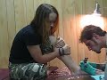 Amber Getting Tattoo #1