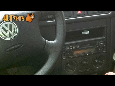 DIY: Volkswagen MKIV Stereo Removal