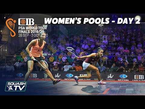 Squash: CIB PSA World Tour Finals 2019-20 - Women's Pools Day 2 Roundup