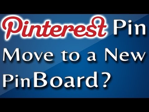how to move pins on pinterest