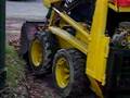 Clearing up mess with the Skid Steer