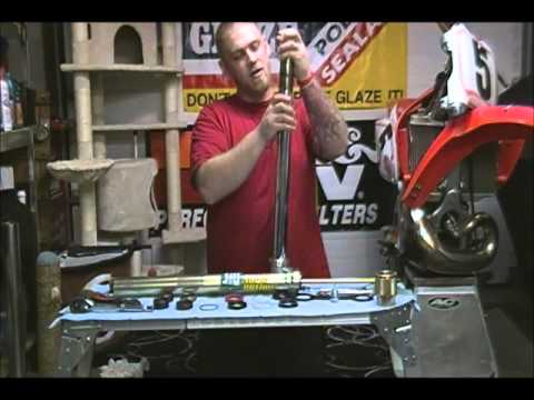 how to rebuild front forks