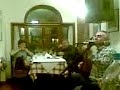 Giannis Loulourgas playing his own hand made bouzouki