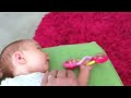 Ali with rattle