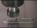 K2 CNC router cutting 0.064 Alumnium Sheet