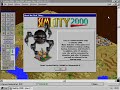 simcity 2000 is a city-building simulation game done by maxis in 1994 and released for many platforms in the following years. it has been published for apple macintosh, commodore amiga, pc ms-dos, microsoft windows 3.x and windows 95, super nintendo, sega saturn, sony playstation, n64, and more. you are the mayor of your new city and supposed to take care of it. cities built with simcity 2000 can also be played in other maxis games like simcopter and streets of simcity.