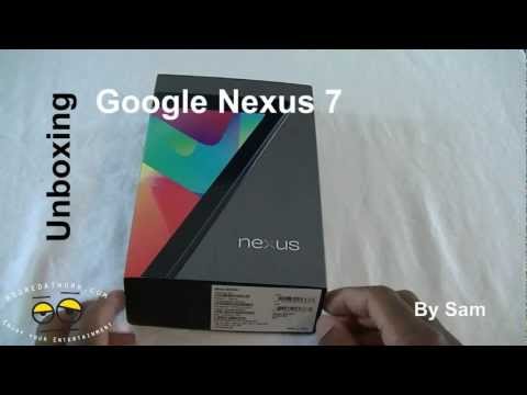 Google Nexus 7 Unboxing- Booredatwork