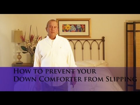 how to fasten duvet cover