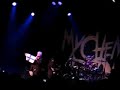 Gerard holding a Finnish flag! (live in Stockholm)