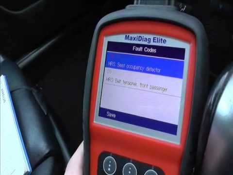 how to fix clio airbag light