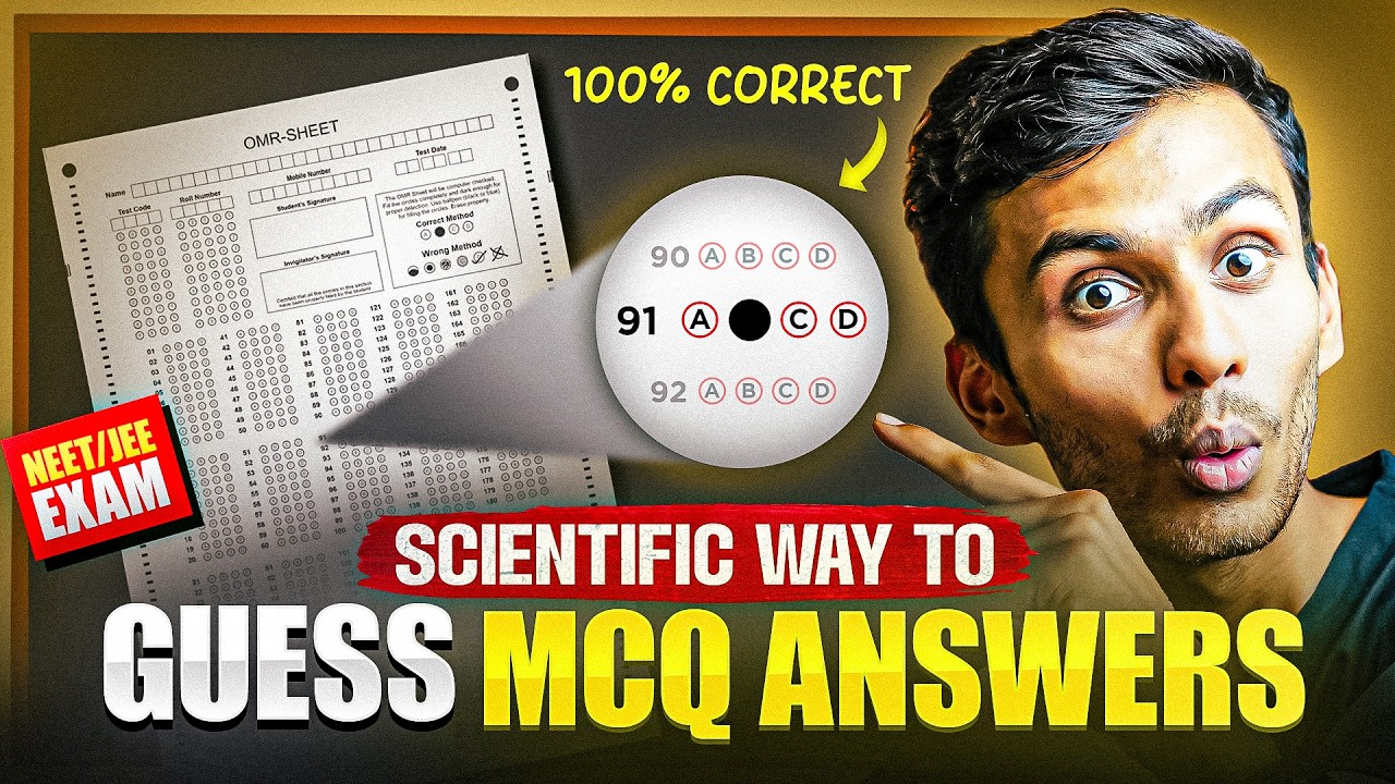 Scientific MCQ Guessing TRICKS - Score MORE in LESS Study