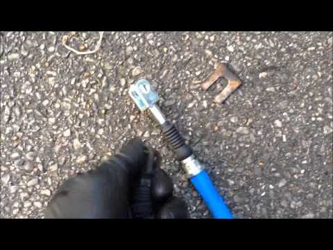 how to adjust mr2 handbrake