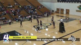 RHS Volleyball vs. Peru Tigers