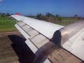 YS-11 landing at Kalibo