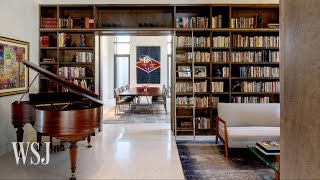 A Home Built to Be a Live-In Museum and Expansive Library