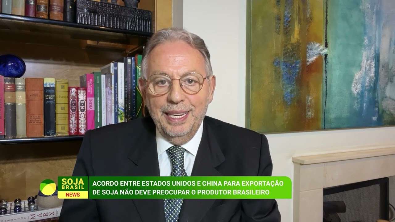 Soja: acordo entre EUA e China não deve preocupar o produtor brasileiro, aponta Daoud