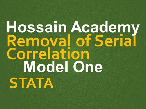 how to eliminate autocorrelation