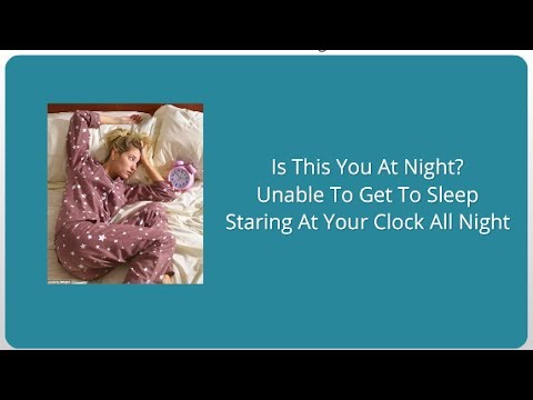 how to relieve night anxiety