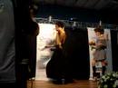 desfile no clube mogiano com modelos de andr�ia romano e evandro locomia