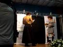 desfile no clube mogiano com modelos de andr�ia romano e evandro locomia