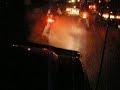 burnout on dodge dually and motorcycle