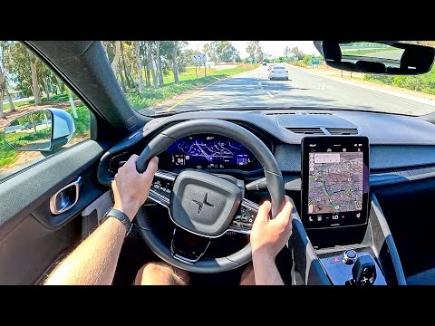 2024 Polestar 2 Single Motor - POV Test Drive (Binaural Audio)
