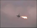 indy F-111 jet Flyby dump and burn f111