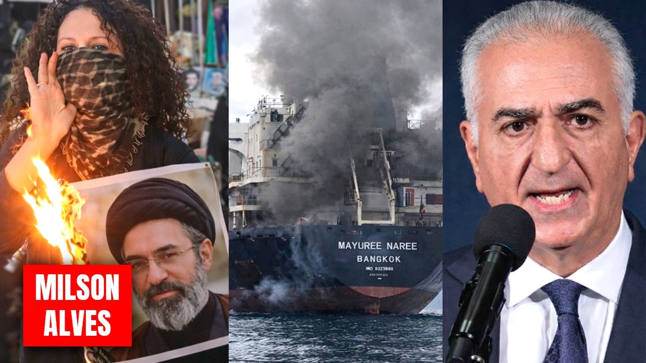 ÚLTIMAS: Príncipe do IRÃ convoca ruptura após bloqueio de TRUMP em Ormuz