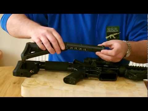 how to remove jg m4 stock