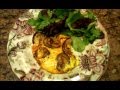 Varaghe: Fried Eggplant With Eggs; Food from Foshtom (Gilan) ورقه، غذایی از فشتم