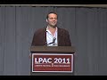 Vince Vaughn introduces Congressman Ron Paul to the crowd at LPAC 2011!