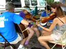 jamming at Clifftop 2005 video 1