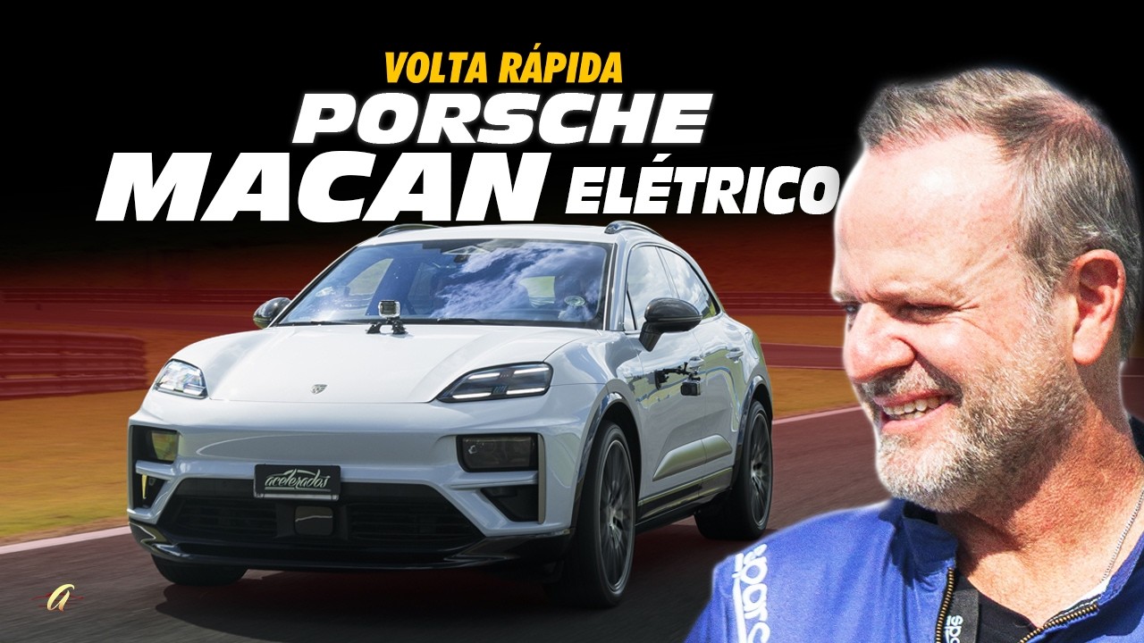 PORSCHE MACAN ELÉTRICO ANDA MAIS QUE O GTS? SUV polêmico de 639 cv encara a Volta Rápida com Rubinho