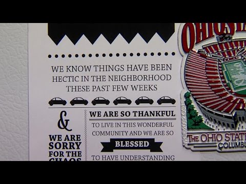 his - Hear from Lebron's neighbors about receiving cupcakes for enduring a crazy few weeks in the neighborhood.