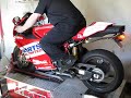 Ducati dyno run Ducati dyno run