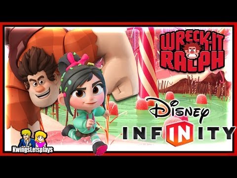 Disney Infinity : Wreck-It Ralph & Vanellope Gameplay
