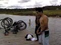 Saltando na Ermida..