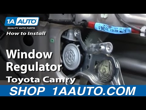 How To Install Replace Broken Window Regulator Toyota Camry 97-01 1AAuto.com
