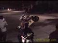 Sixxer Motorcyle Stunt