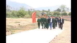 LLVT thành phố Uông Bí khánh thành tuyến đường dân sinh và trao hỗ trợ nhà đồng đội năm 2025