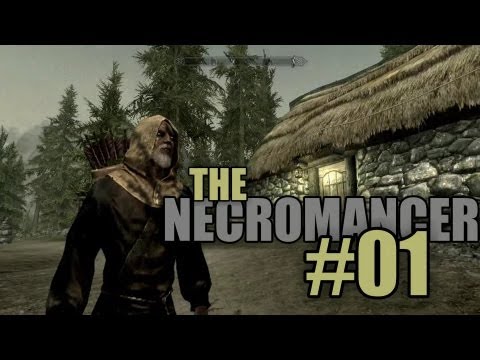 necromancer - This is my second Skyrim series and walks through my wild and crazy attempt at playing a Necromancer. In today's episode I start with creating a character th...