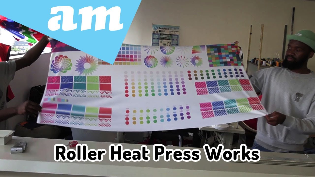 How Roller Heat Press Works for GPL Branding in Johannesburg with Large Format Sublimation Printer